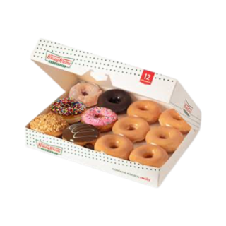 12PCS KRISPY KREME DONUT